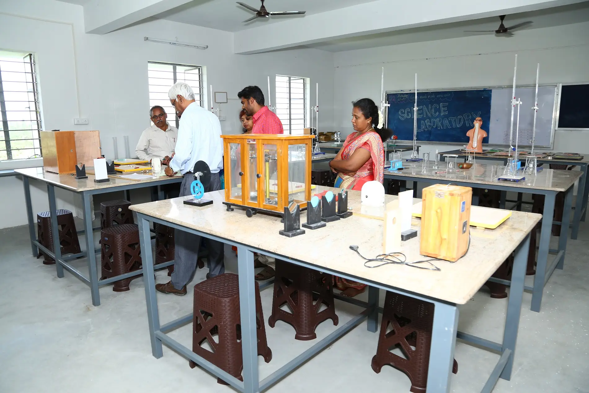 Science laboratory at Dheeran Academy